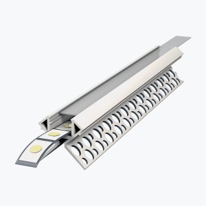 TEMPOLISTEL® A138 LED-profil för skiljeväggstopp
