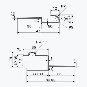 TEMPOLISTEL® A125 Expansionsfog för undertak - Bild 2