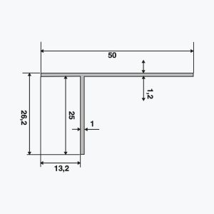 TEMPOLISTEL® A135 T-profil - Bild 2