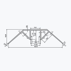 TEMPOLISTEL® A139 LED-profil - Bild 2